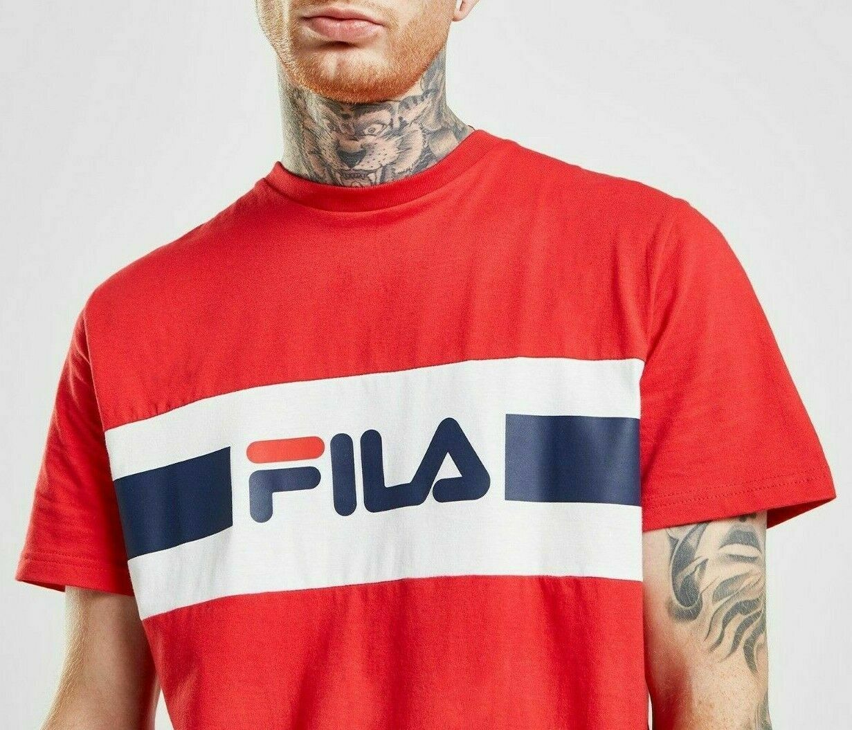 T shirt uomo logo FILA