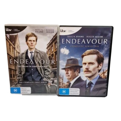 Endeavour Morse The Complete Seasons 1,6 5 Disc Set (DVD, 2012) Region 4 
