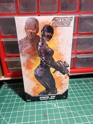 Valaverse Action Force Special OPS Republic Guard Wave 3 (ALL BLACK FEMALE SUIT)