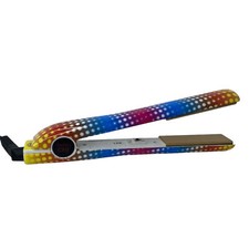 CHI ULTRA - 1 inch Flat Iron/Hair Straightener Fast Heat 425  - RAINBOW POP EUC 