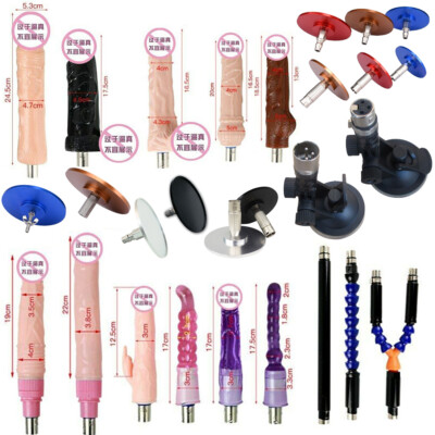 3XLR Connector Sex Machine Dildo Attachments for Women /Men Masturbator Sex Toys