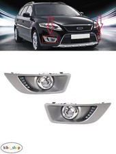 FOR FORD MONDEO MK4 2007 - 2010 FRONT FOG LIGHT LAMPS WITH FRAME PAIR L + R