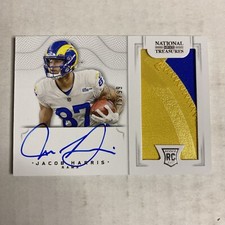 2021 National Treasures Jacob Harris ROOKIE Patch Auto 75/99 AA