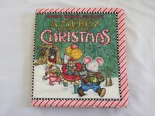 Merry Christmas Soft Baby Book Mouse Handmade