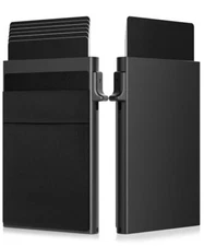 Card Holder Slim Wallet Money Pocket,PopUp Wallets RFID Blocking Minimalist Case