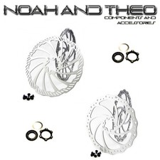 410 Stainless Steel Disc Brake Rotors 160 180 203 mm IS 6 bolt Centre Lock