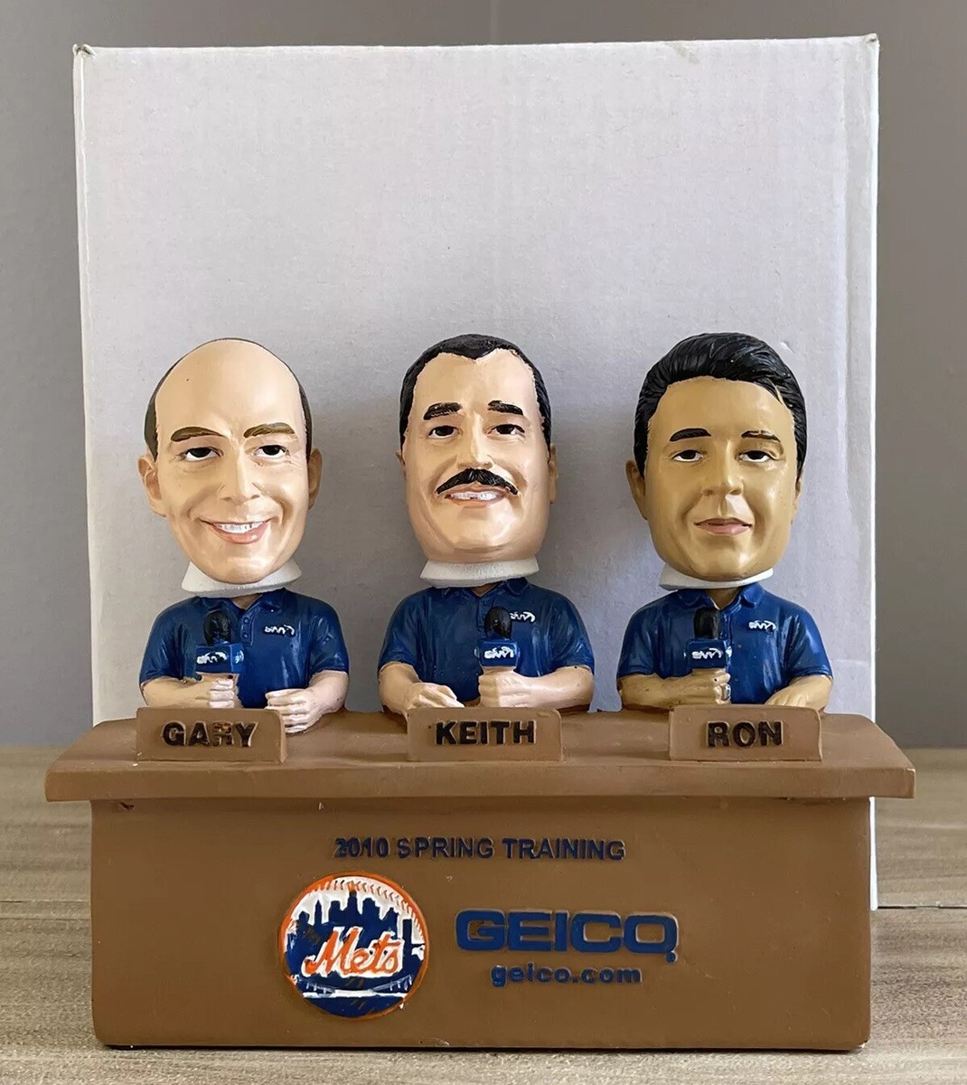 NEW YORK METS Gary/Keith/Ron SNY Radio 2010 Spring Training
