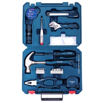 Bosch Hand Tool Kit (Blue, 66 pieces)+Free Shipping