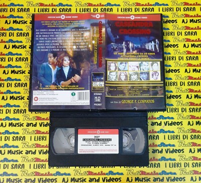 VHS Film CASSANDRA CROSSING Sophia Loren CECCHI GORI PSC3527 (F250)