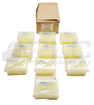 Packung 10 Mit 96 Neu Fisherbrand 21-197-8H Redi-Tip 1-200μL Pipette Spitzen