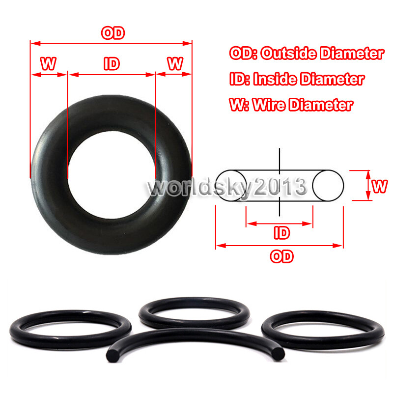 NBR NITRILE O-RING 310X5 - Alloy Technica - Foto 7