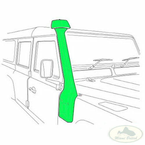 LAND ROVER AIR INTAKE METAL SNORKEL DEFENDER DIESEL Tdi Td5 STC50265 AM - Picture 2 of 4