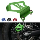 For Kawasaki KLR650 KLR 650 2008-2026 Rear Brake Caliper Cover Guard KLR LOGO