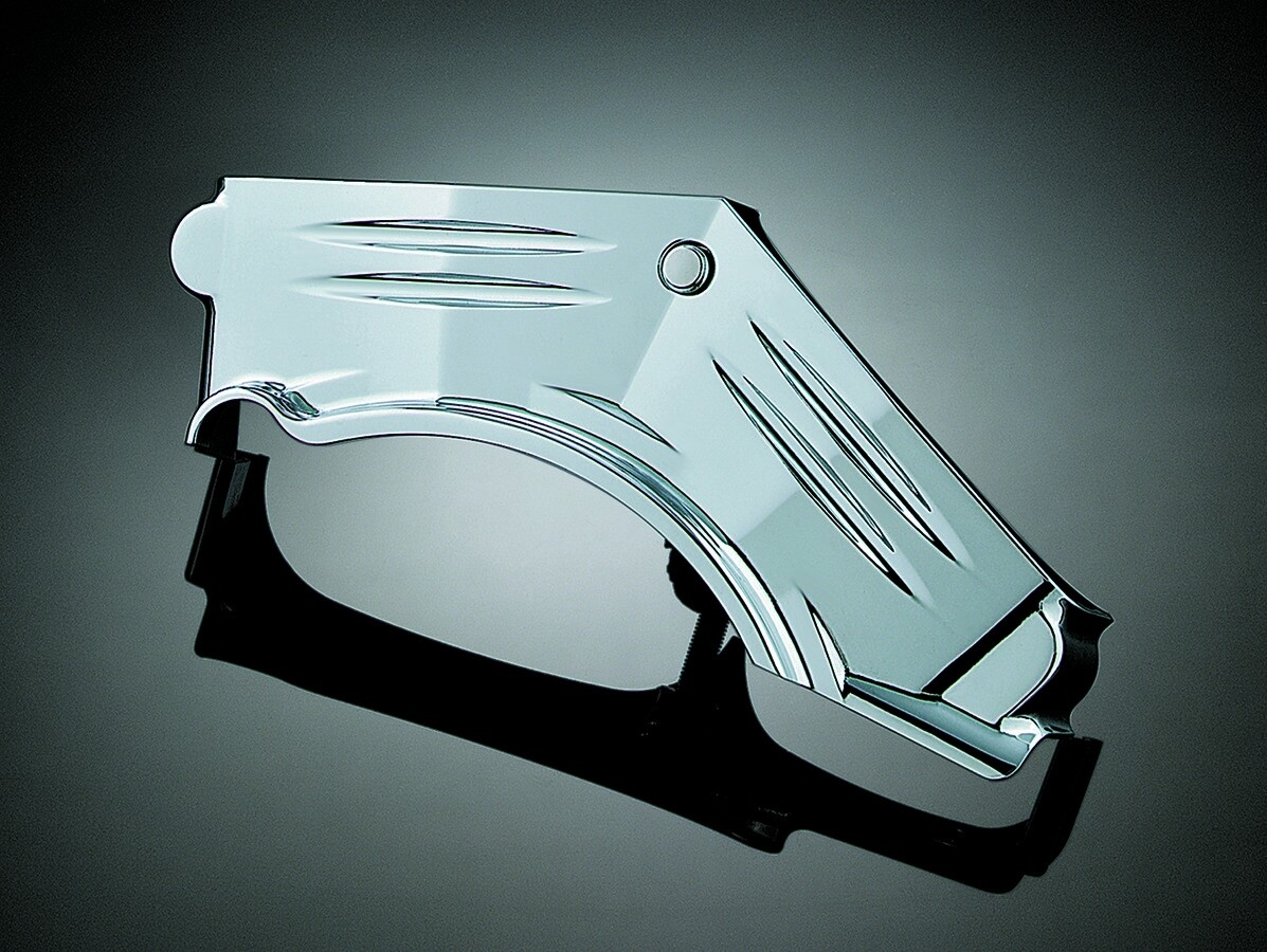Ｋ❗️ Kuryakyn 8143 Chrome Cylinder Base Cover for Harley Twin Cam