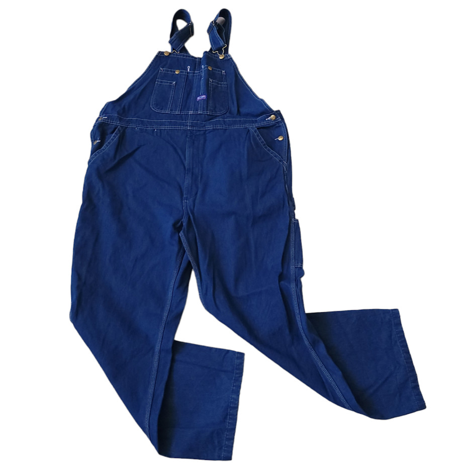 Mens Overalls Liberty Men's Big Smith Rigid Denim Bib Overall Coveralls, Firm Mens Work Pants