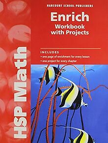 Hsp Math: Enrich Workbook with Projects Grade 4 (Hs... | Buch | Zustand sehr gut