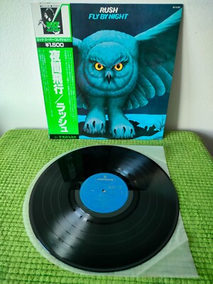 Rush   Fly By Night,  BT-5185, OBI LP Japan LP, NEAR MINT