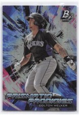 2018 Bowman Platinum #PPP-5 Colton Welker Prismatic Prodigies