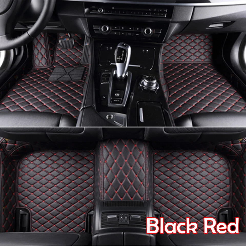 Diamond Car Floor Mats Fit for Dodge Charger/Challenger 2011-2019 Car Front+Rear Foto 3 de 4