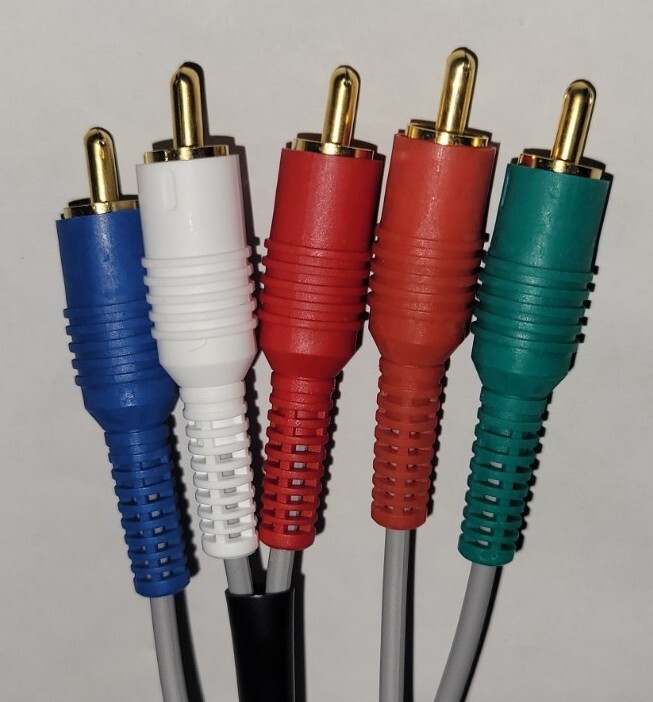 Genuine OEM Official Authentic Nintendo Wii Component HD AV Cable RVL