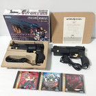 Sega Saturn lot of 2 Virtua Gun with 3 Japanese games For Crt Tv Only Japan