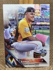 2016 Topps Update AJ Ramos All Star Baseball Card US253 Marlins FREE S&H A8