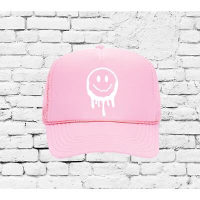 Melting Smiley Face Trucker Hat