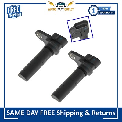 New Crankshaft CAS CPS Position Sensor Upper & Lower Pair Set For 00-05 Pontiac