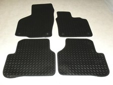 Fits VW Passat 2007-2015 Fully Tailored Deluxe RUBBER Car Mats in Black
