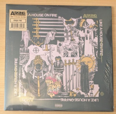 ASKING ALEXANDRIA like a house on fire PINK DOUBLE LP STILL SEALED FREE POSTAGE