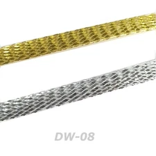 Metallic Braid Diamond Wrap 100cm (DW-08) - Rod Building Repair
