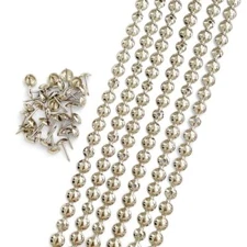 5Meters Upholstery Tacks Strips/Decorative Nail Trims of Sofa Headboard Bench...