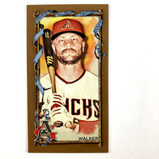 Christian Walker 2023 Allen & Ginter's Mini Gold #172 Arizona Diamondbacks