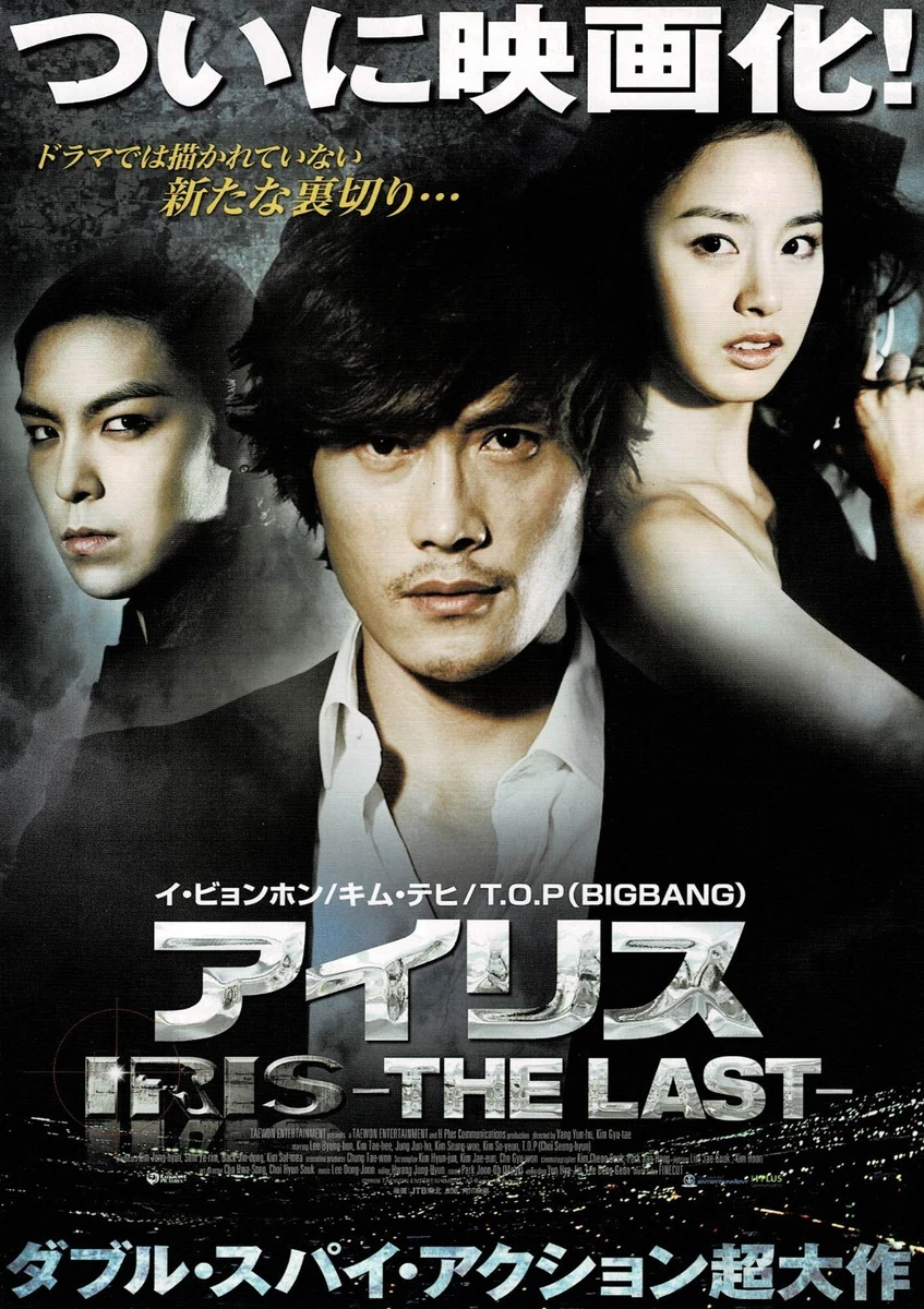 Iris: The Movie (2010) Mini Movie Poster Flyer Chirashi Japan B5 Free  Shipping | eBay