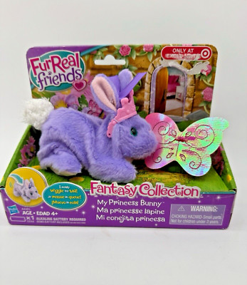 NEW FurReal Friends My Princess Bunny Fantasy Collection Tail Wiggles SEE VIDEO!