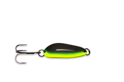 Williams Ridge Back Fishing Lures - Black & Chartreuse - RB100BKCH - 1 7/8''