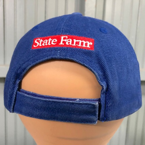 Chicago Cubs State Farm Promo Adjustable Kick 10 Baseball Cap Hat - Picture 4 of 7