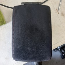 Oem 2015-2021 Subaru Wrx Sti Arm Rest Center Console Lid Cover Suede Red Stitch
