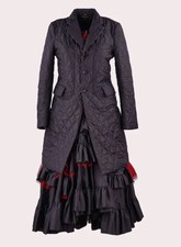 2880 COMME des GARCONS frilled docking coat tag size M 2017