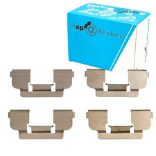 RAP BRAKES MONTAGE-SATZ BREMSBELÄGE ZUBEHÖR VORNE passend für DACIA LOGAN SANDER