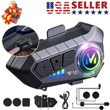Waterproof Motorcycle Helmet Headset Wireless Bluetooth Headphone Speaker
