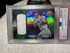 2022 Topps mike Trout Authentic Jersey Card 07/99 PSA 9 Near Mint