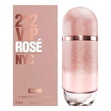 Carolina Herrera 212 VIP Rose Elixir Eau De Parfum Spray for Women, 2.7 Ounce