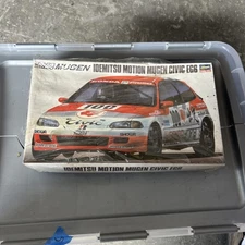 Rare Vintage Hasegawa Idemitsu Motion Mugen Honda Civic EG6 Model Kit 25103 1993