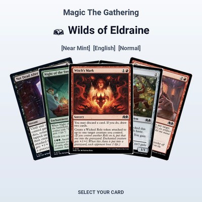 Magic The Gathering Wilds of Eldraine - Select Your Cards (NM, Normal)