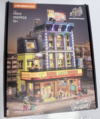 Lumibricks Barbershop Lighting Building Set Model 19012 2557 Pcs