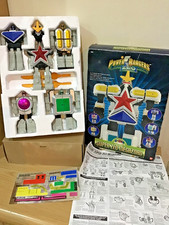 WOW Power Rangers Dx Super ZEO Megazord 100% complete in Box +Instructions V.VGC