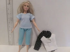 Doll Clothes Handmade to fit Curvy size b doll- Lot 0f 2--Top & Capri,-  K4