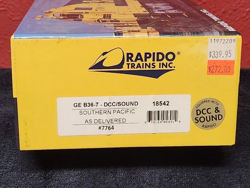 Trenes Rapido escala HO Southern Pacific GE B36-7 #7764 | Condition: New