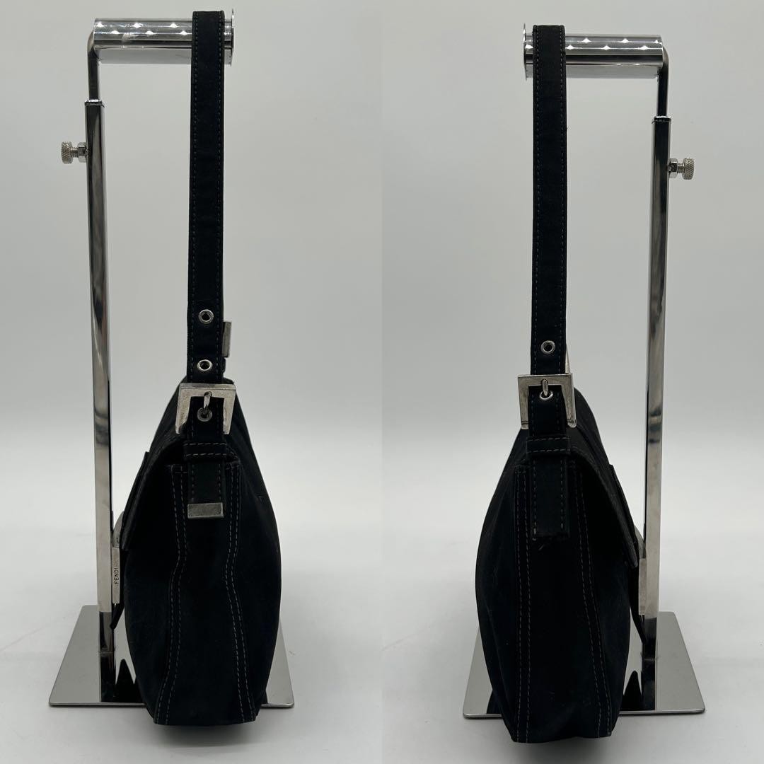 SAINT LAURENT Borsa a tracolla Fendi mamma secchiello FF tela tracolla usata